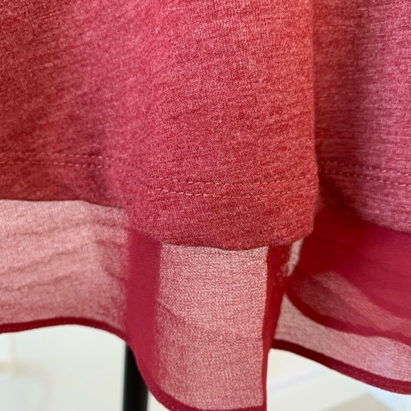 LOGO Lounge by Lori Goldstein French Terry Peplum Cardigan - Picture 6 of 6